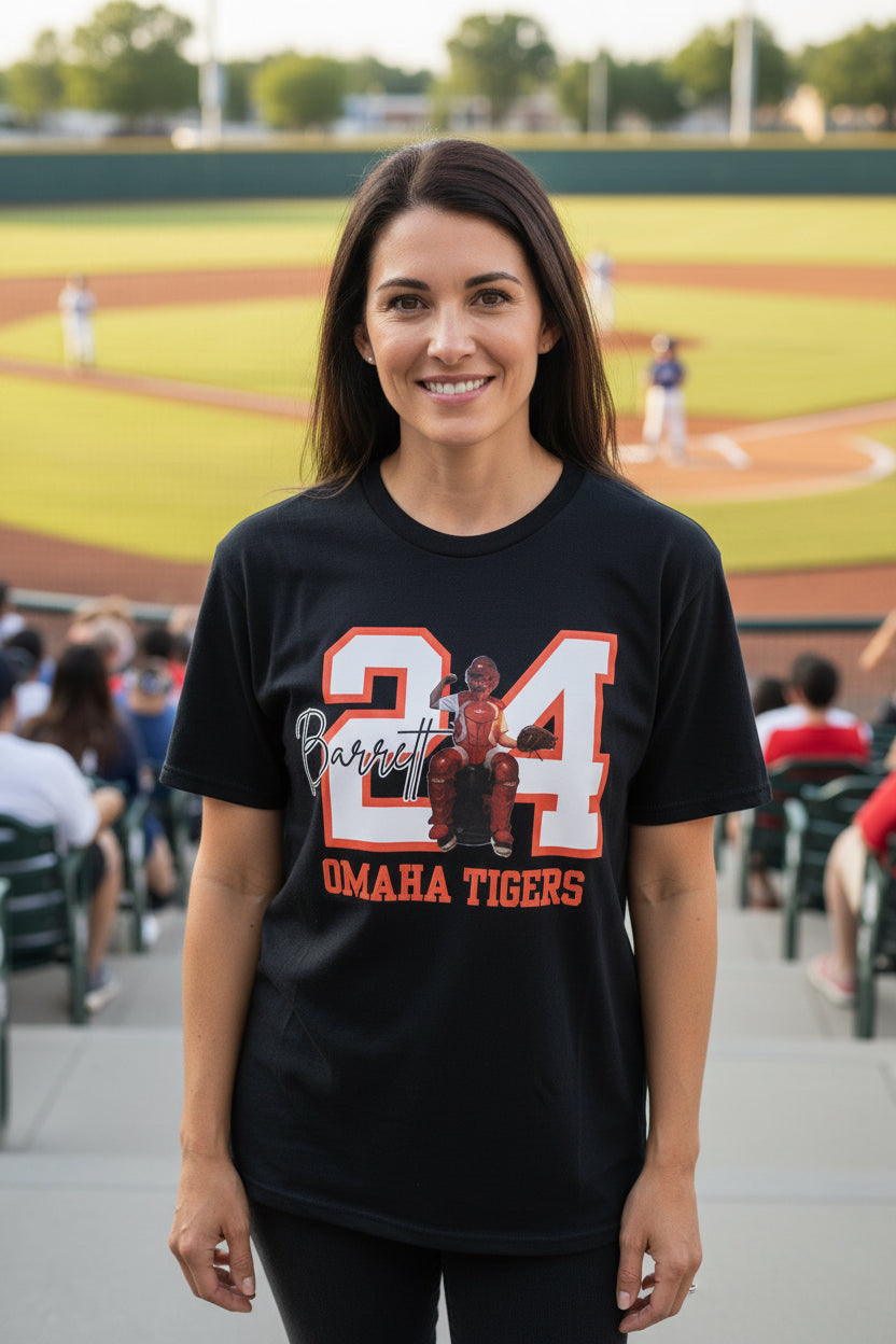 Custom Photo Baseball Team Shirt