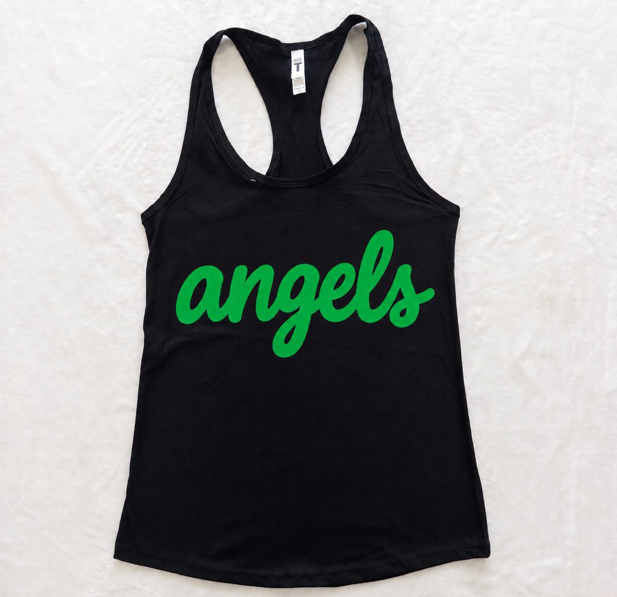 Custom Puff Vinyl Tank Top