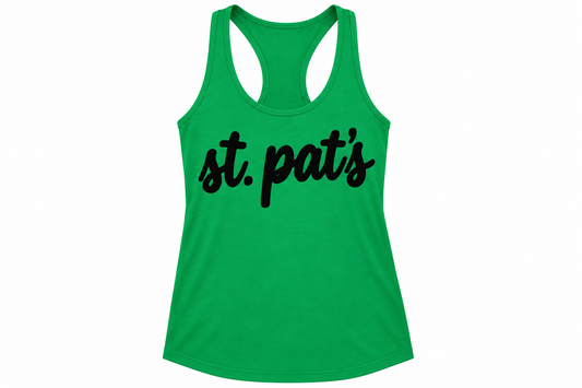 Custom Puff Vinyl Tank Top