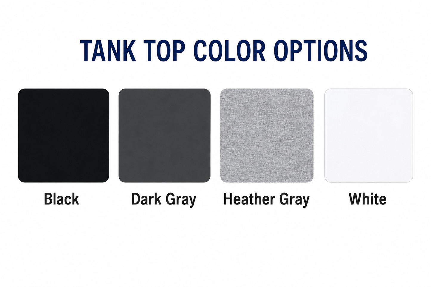 Custom Puff Vinyl Tank Top