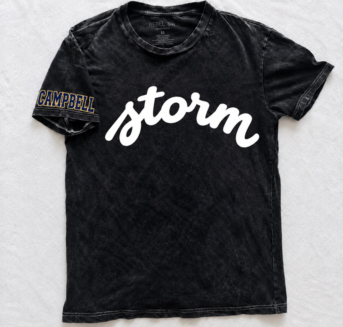 Vintage Washed Storm Puff Vinyl Tee