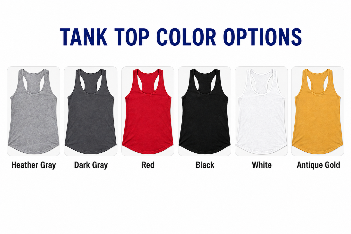 Custom Puff Vinyl Tank Top
