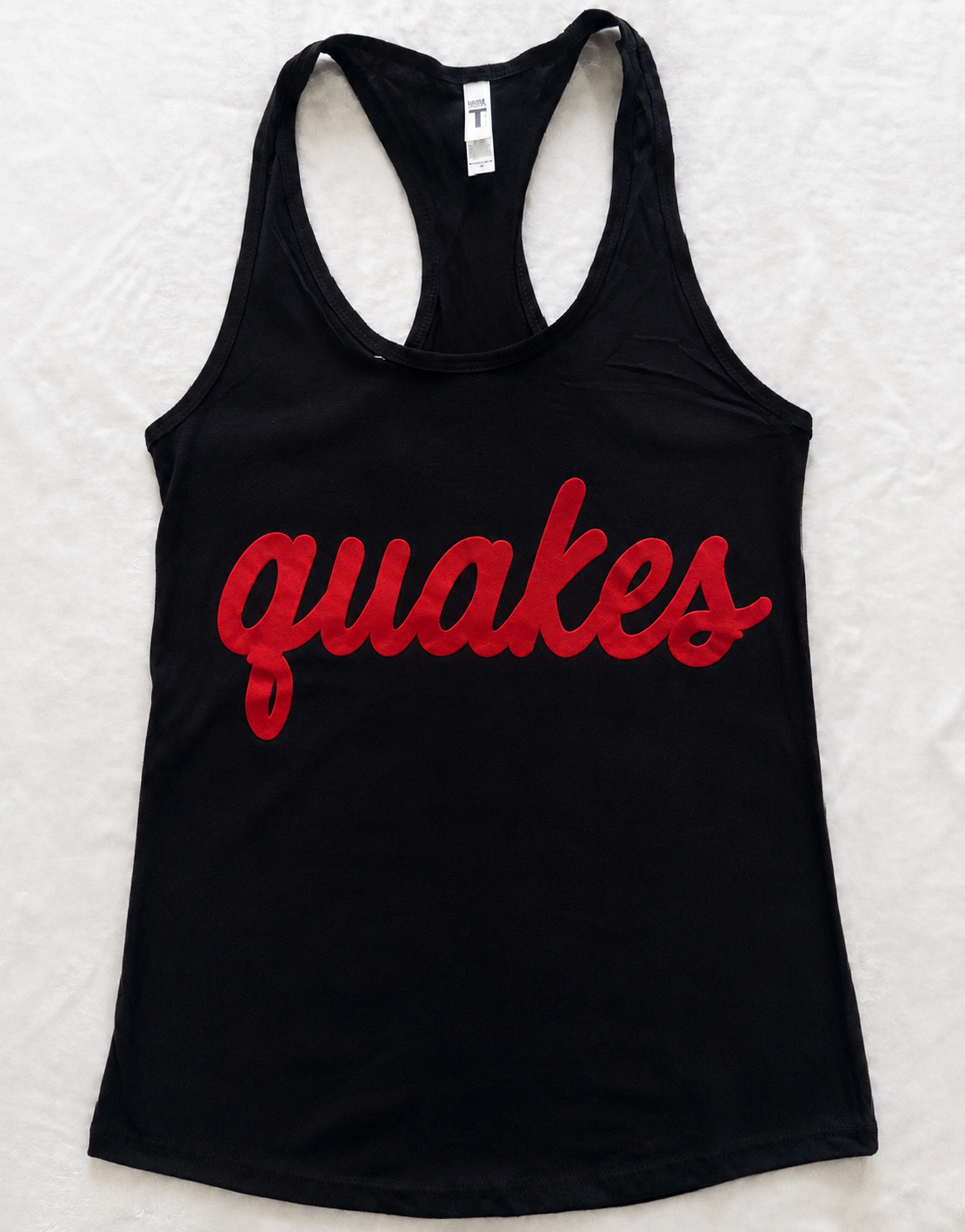 Custom Puff Vinyl Tank Top