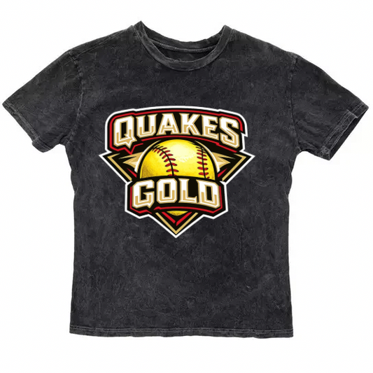 Vintage Washed Quakes Tee