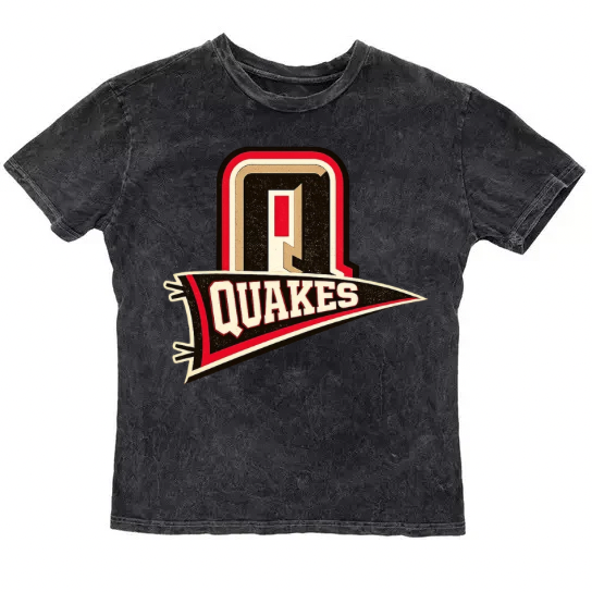 Vintage Washed Quakes Tee