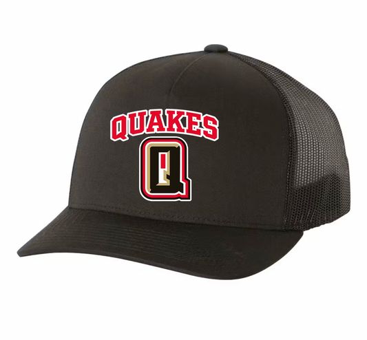 Quakes GoldTrucker Hat