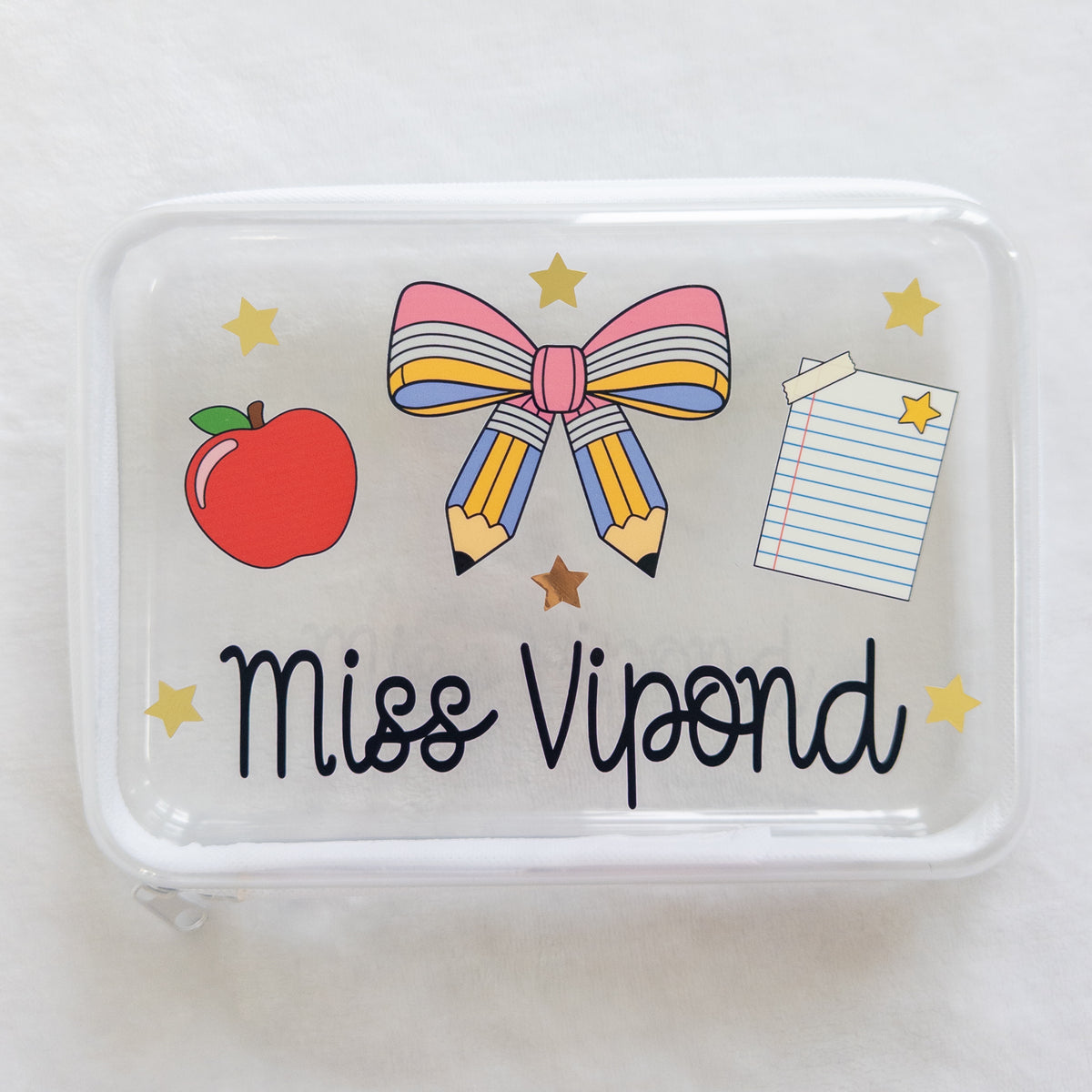 Personalized Teacher Organization Container