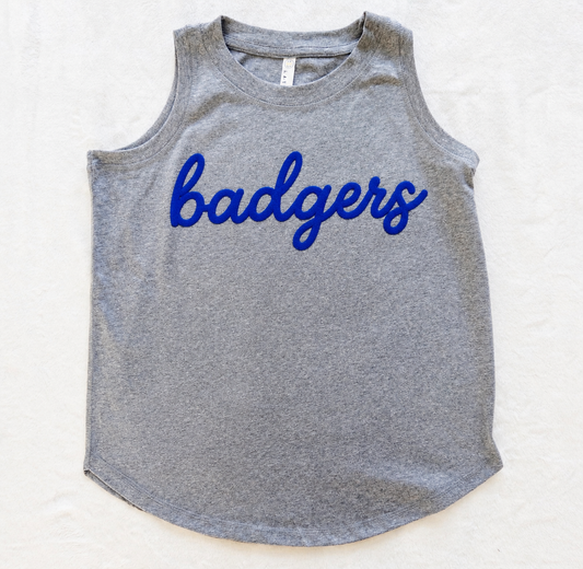 Custom Puff Vinyl Relaxed Tank Top
