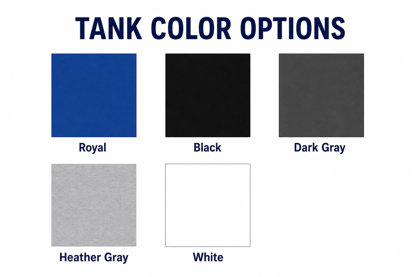 Custom Puff Vinyl Tank Top