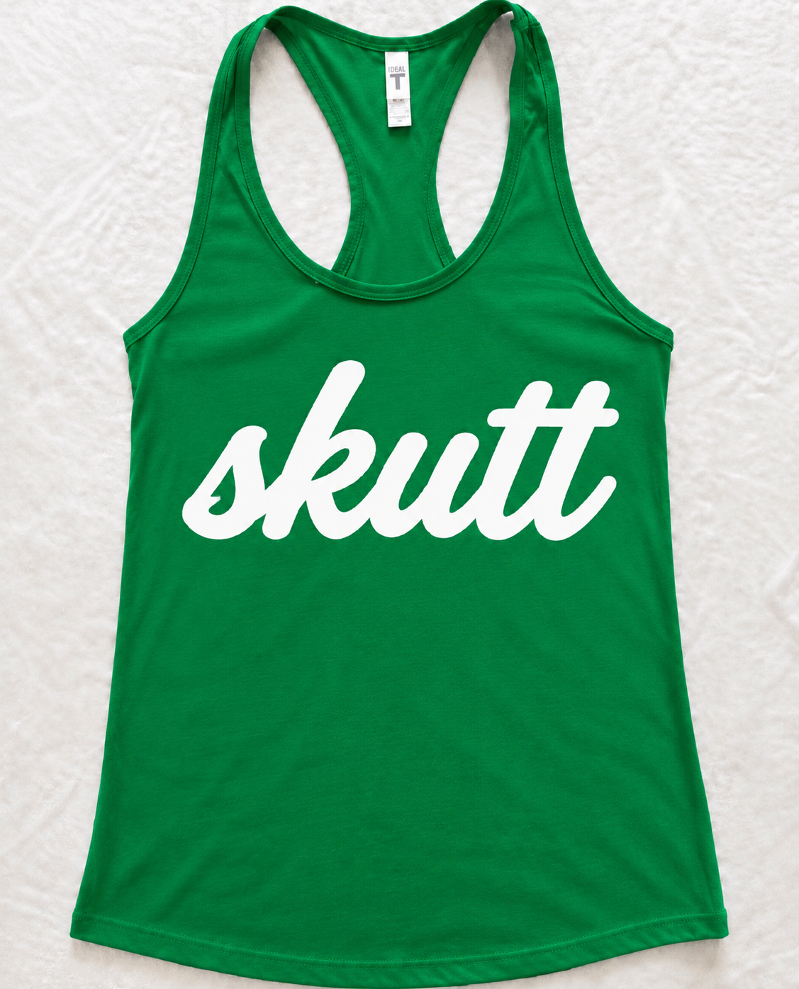 Custom Puff Vinyl Tank Top