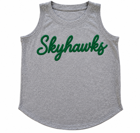 Custom Puff Vinyl Relaxed Tank Top