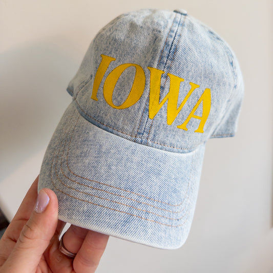 IOWA Denim Hat