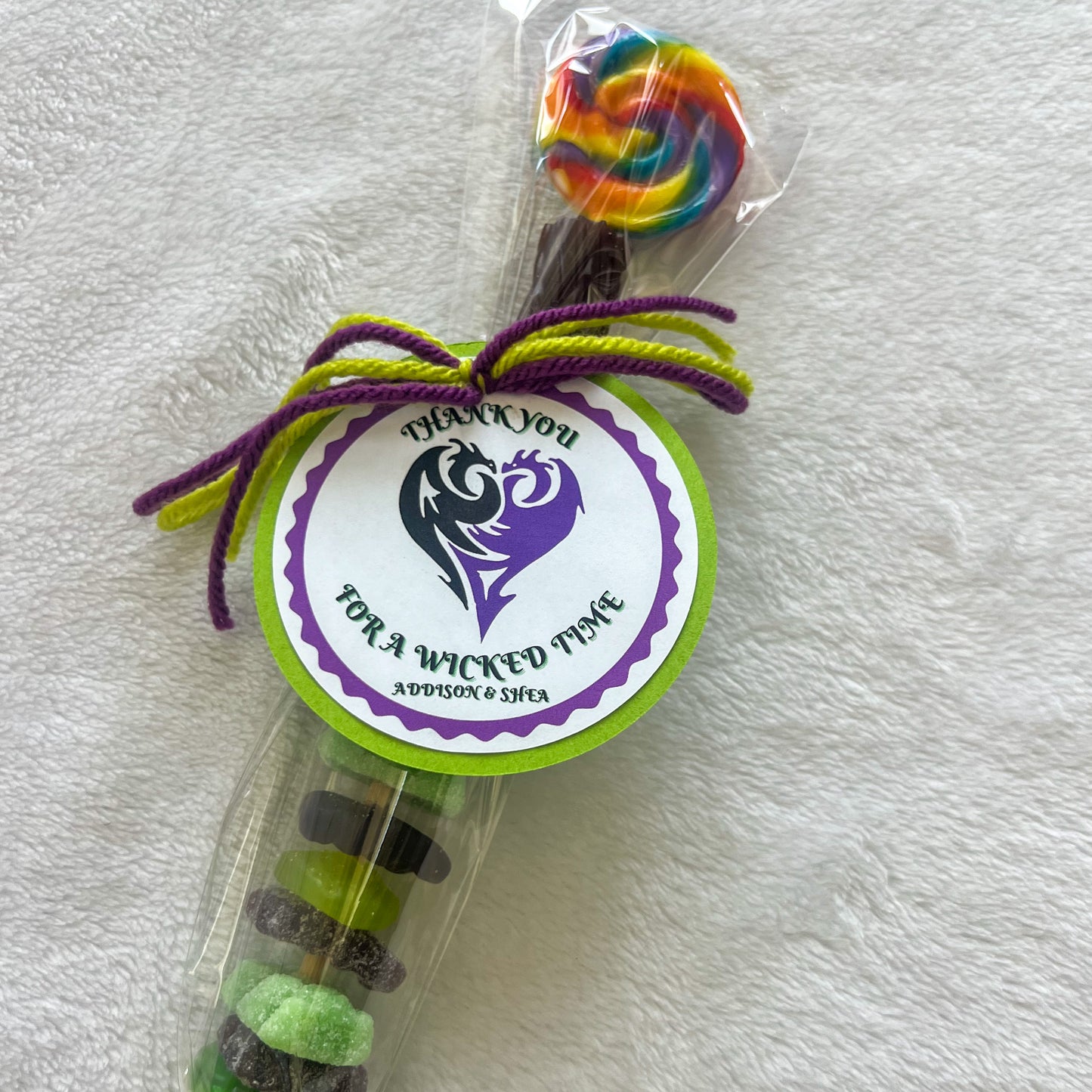 Candy Kabobs for kids birthday, baby shower, holidays, graduation